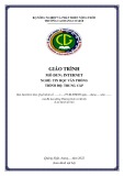 Giáo trình Internet Tin học văn phòng Trung cấp Trường Cao đẳng Cơ giới (2022)