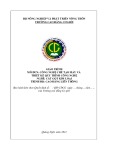 Giáo trình Công nghệ chế tạo máy và thiết kế quy trình công nghệ Cắt gọt kim loại (CĐLT) - Trường Cao đẳng Cơ giới (2022) chuẩn nhất