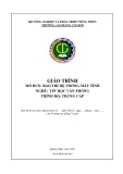 Giáo trình Bảo trì hệ thống máy tính (Nghề Tin học văn phòng - Trung cấp) Trường Cao đẳng Cơ giới (2022) chuẩn nhất