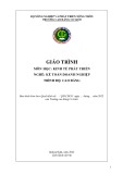 Giáo trình Kinh tế phát triển Kế toán doanh nghiệp Cao đẳng - Trường Cao đẳng Cơ giới (2022)