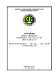 Giáo trình Điện tàu thuỷ (Nghề Sửa chữa máy tàu thuỷ - Trung cấp) - Trường Cao đẳng Cơ giới (2019) chuẩn nhất