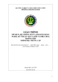Giáo trình Hệ thống máy lạnh dân dụng (2019) - Nghề Kỹ thuật máy lạnh và điều hòa không khí Trung cấp - Trường Cao đẳng Cơ giới