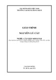 Giáo trình Nguyên lý cắt (Nghề Cắt gọt kim loại) - Trường Cao đẳng Hàng hải II [Mới Nhất]