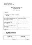 Đề cương ôn thi giữa học kì 1 môn Tiếng Anh lớp 7 năm 2023-2024 - Trường THCS Dương Nội