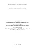 Giáo trình Bảo dưỡng kỹ thuật máy thi công mặt đường (Nghề Vận hành máy thi công mặt đường - Trung cấp) - Trường Cao đẳng Cơ giới Ninh Bình (2021)