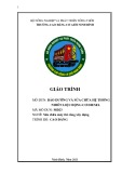 Giáo trình Sửa chữa và bảo dưỡng hệ thống nhiên liệu động cơ Diesel (2024): Nghề Sửa chữa máy thi công xây dựng - Trường Cao đẳng Cơ giới Ninh Bình (Cao đẳng)