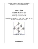Giáo trình Mạng căn bản Lập trình máy tính Cao đẳng - Trường Cao đẳng Cơ giới Ninh Bình (2021)