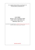 Giáo trình Công nghệ phần mềm (Nghề: Công nghệ thông tin - Trung cấp) - Trường Trung cấp Trường Sơn, Đắk Lắk