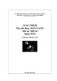 Giáo trình Hàn gang Trung cấp tốt nhất 2024 - Trường Cao đẳng Cơ giới Ninh Bình