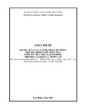 Giáo trình Xử lý Vấn Đề Hệ Thống Điều Hòa Không Khí Trung Tâm (Nghề Kỹ Thuật Máy Lạnh & Điều Hòa Không Khí) - CĐ/TC - Trường Cao Đẳng Cơ Giới Ninh Bình (2021)