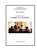 Tài liệu giảng dạy Nghiệp vụ văn phòng - Trường Cao đẳng Công nghệ TP.HCM (2021)