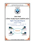 Giáo trình Công nghệ mạng không dây (Nghề: Công nghệ thông tin - Cao đẳng) - Trường Cao đẳng Công nghệ TP. HCM