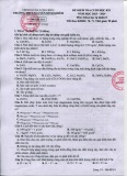 Đề thi KHTN lớp 8 học kì 1 năm 2023-2024 - Trường THCS Nguyễn Bỉnh Khiêm, Long Biên