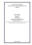 Giáo trình Vật liệu học Công nghệ ô tô Trung cấp - Trường TCN Đông Sài Gòn [Mới nhất]