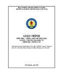 Giáo trình Tiếng Anh thương mại (Trung cấp): Ngành Thương mại điện tử - Trường Cao đẳng Thương mại và Du lịch Thái Nguyên