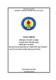 Giáo trình Tổ chức sự kiện Quản trị nhà hàng Cao đẳng - Trường Cao đẳng Thương mại và Du lịch Thái Nguyên