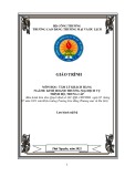 Giáo trình Tâm lý khách hàng Kinh doanh thương mại dịch vụ (Trung cấp) - Trường Cao đẳng Thương mại và Du lịch Thái Nguyên