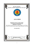 Giáo trình Quản lý chất lượng Kinh doanh thương mại Cao đẳng - Trường Cao đẳng Thương mại và Du lịch Thái Nguyên