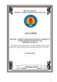 Giáo trình Nghiệp vụ Kinh doanh Thương mại Dịch vụ (Cao đẳng): Trường Cao đẳng Thương mại và Du lịch Thái Nguyên