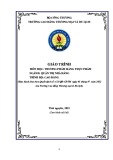 Giáo trình Thương phẩm hàng thực phẩm (Ngành Quản trị nhà hàng - Cao đẳng): Trường Cao đẳng Thương mại và Du lịch Thái Nguyên