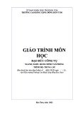 Giáo trình Đạo đức công vụ Hành chính văn phòng Trung cấp - Trường Cao đẳng Cộng đồng Kon Tum