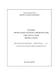 Giáo trình Hành vi con người và môi trường xã hội Công tác xã hội (Cao đẳng) - Trường Cao đẳng Cộng đồng Kon Tum