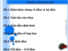 Bài giảng Kết cấu thép 1: Chương 3 - Lê Văn Thông