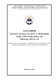 Giáo trình Photoshop Đồ họa ứng dụng 1 (Nghề Công nghệ thông tin Trung cấp) - Trường Trung cấp Công nghệ và Du lịch Hà Nội