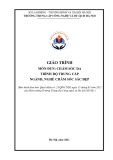 Giáo trình Chăm sóc da (Nghề Chăm sóc sắc đẹp Trung cấp) - Trường Trung cấp Công nghệ và Du lịch Hà Nội