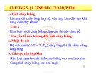 Bài giảng Kỹ thuật chế tạo 2: Chương 5