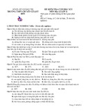 Đề thi học kì 1 Địa lý lớp 11 năm 2023-2024 có đáp án trường THPT Chuyên Lê Quý Đôn, Quảng Trị
