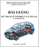 Bài giảng Kỹ thuật ô tô điện và ô tô lai: Phần 1 [Mới Nhất]