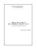 Bài giảng Thực hành giải toán tiểu học Trường Cao đẳng Cộng đồng Kon Tum