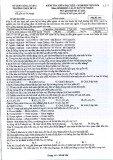 Đề thi giữa học kì 2 môn Sinh học lớp 12 năm 2023-2024 - Trường THPT Dĩ An, Bình Dương