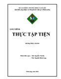 Giáo trình Thực tập Tiện