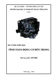 Giáo trình Tính toán động cơ đốt trong