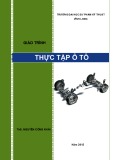 Giáo trình Thực tập ô tô