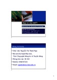 Bài giảng Điện tử cho công nghệ thông tin (Phần 2): Chương 1 - Nguyễn Thị Thanh Nga