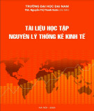 Tài liệu học tập Nguyên lý thống kê kinh tế Phần 1: [Mô tả thêm nếu cần]