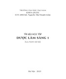 Tài liệu học tập Dược lâm sàng 1 Phần 2: [Mô tả chi tiết nội dung tài liệu]