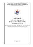 Giáo trình Luật Kinh tế Kế toán doanh nghiệp (Trung cấp) - Trường Trung cấp Công nghệ và Du lịch Hà Nội