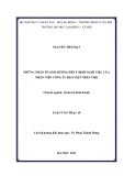 Luận văn: Các nhân tố ảnh hưởng ý định nghỉ việc của nhân viên Công ty Bảo Việt Nhân thọ