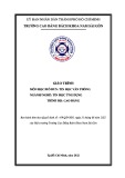 Giáo trình Tin học văn phòng (Nghề: Tin học ứng dụng - Cao đẳng) - Trường Cao đẳng Bách khoa Nam Sài Gòn (2022)