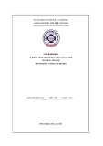 Trình bày Curriculum tiếng Anh (Chuyên ngành tiếng Anh - Bằng Cao đẳng) - Trường Cao đẳng Bách khoa Nam Sài Gòn