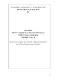 Giáo trình Vận hành và Sửa chữa Máy chế biến Nông sản (Nghề Kỹ thuật Máy Nông nghiệp Trung cấp) - Trường Trung cấp Tháp Mười