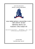 Giáo trình Bảo dưỡng và sửa chữa mô tô-xe máy (Công nghệ ô tô - Trung cấp) - Trường Cao đẳng Bình Phước