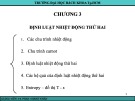 Bài giảng Nhiệt động lực học kỹ thuật: Chương 3 - TS. Phan Thành Nhân