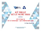 Bài giảng Kỹ thuật xử lý nước thải: Chương 5 - TS. Phan Thanh Lâm