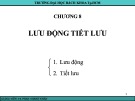 Bài giảng Nhiệt động lực học kỹ thuật: Chương 8 - TS. Phan Thành Nhân