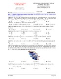 Đề thi học sinh giỏi môn Toán lớp 10 năm 2023-2024 có đáp án - Sở GD&ĐT Bắc Giang